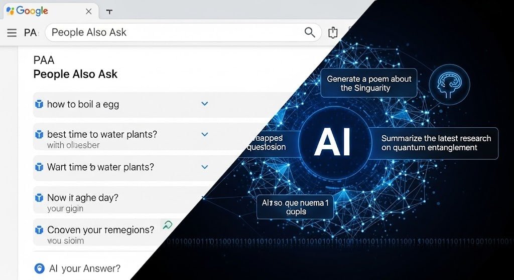 People Also Ask vs AI Overview